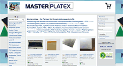 Desktop Screenshot of masterplatex.de